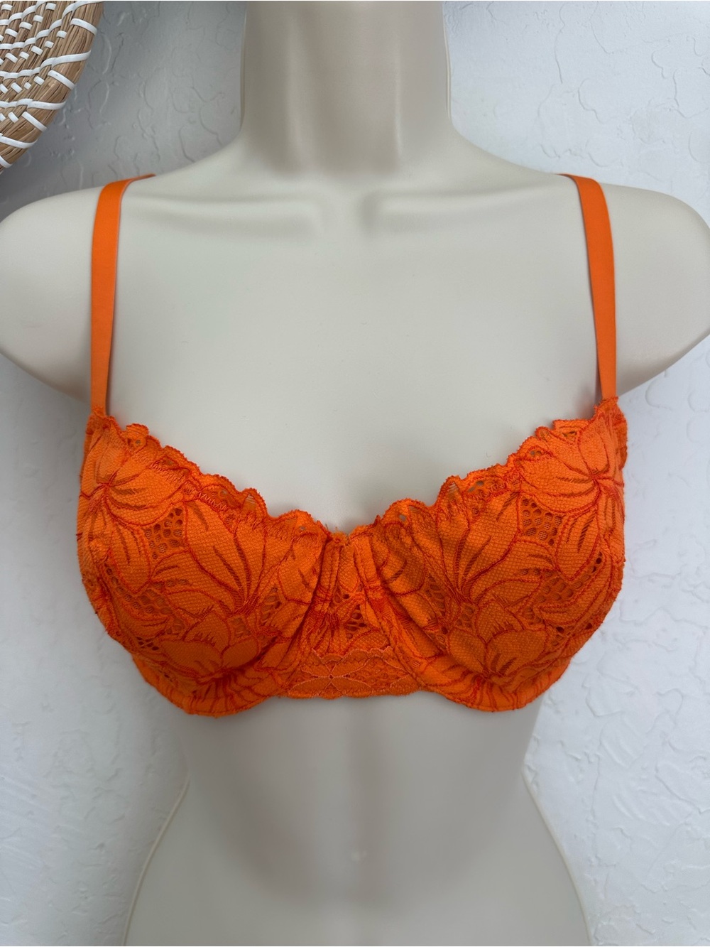 Aerie Real Power Unlined Balconette Bra. Size 34DD